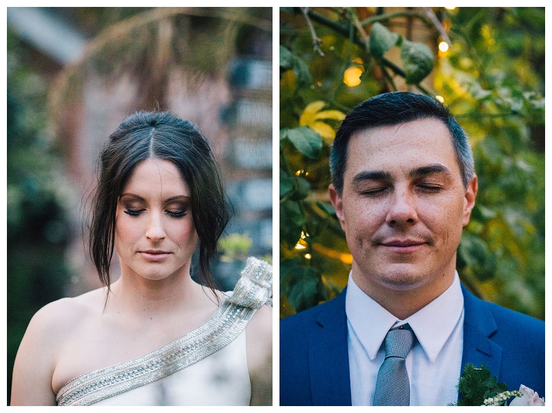 bride and groom at the grounds of alexandria