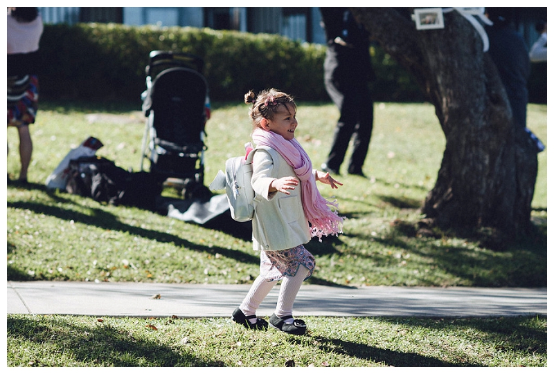 cute kid at wedding