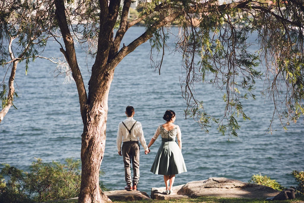 Tina and Ben's Cremorne Reserve Wedding