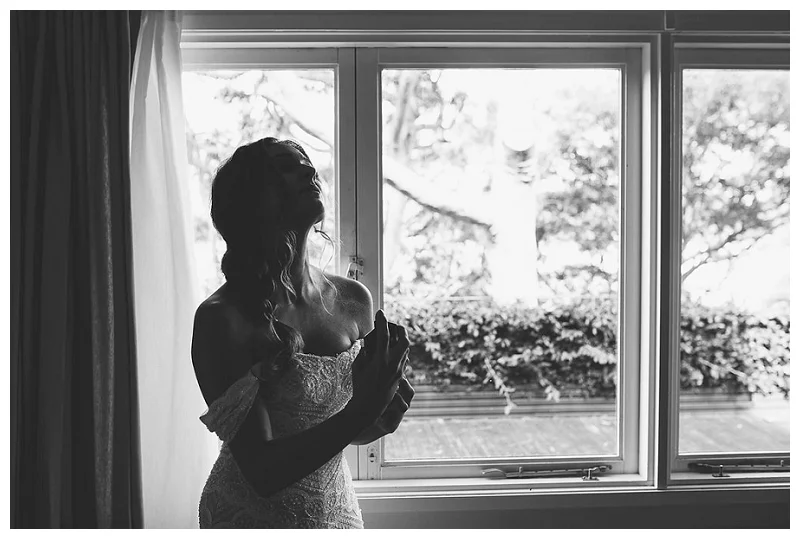 getting ready photos bride gown