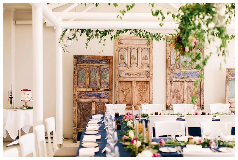 wedding styling | interior design | jonah's whale beach wedding reception photos