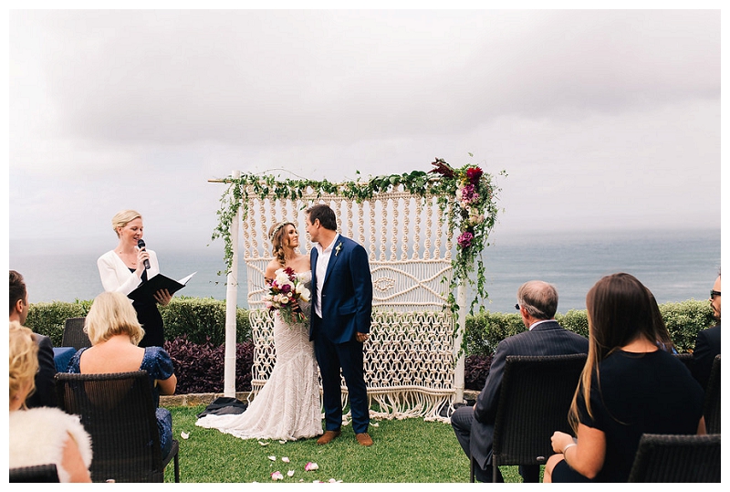 jonah's whale beach wedding ceremony