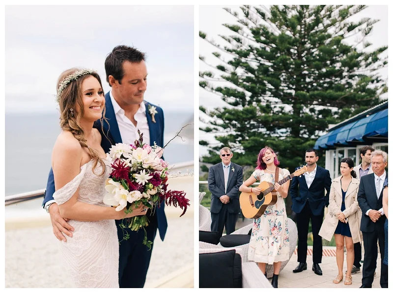 jonah's whale beach wedding ceremony
