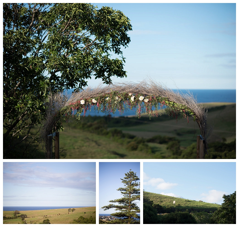 Rustic Chic Wedding Arch