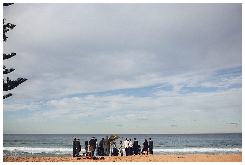 Wedding at Whale Beach