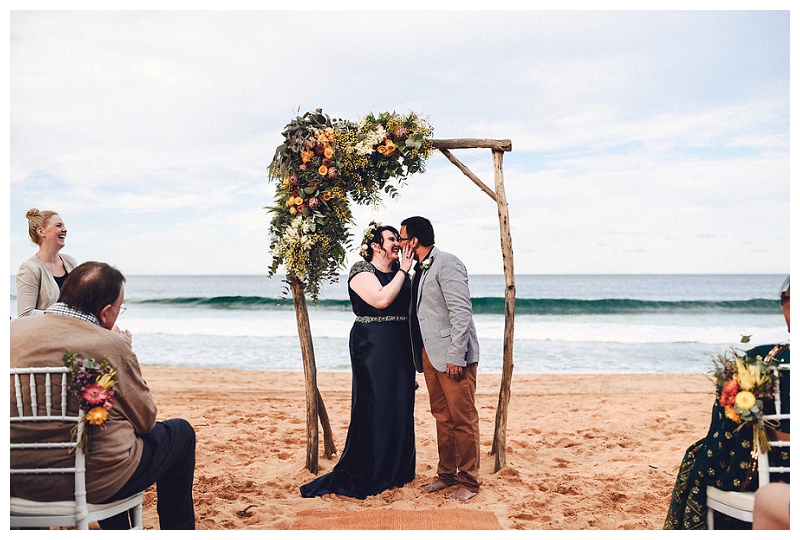 Wedding Ceremony at Whale Beach