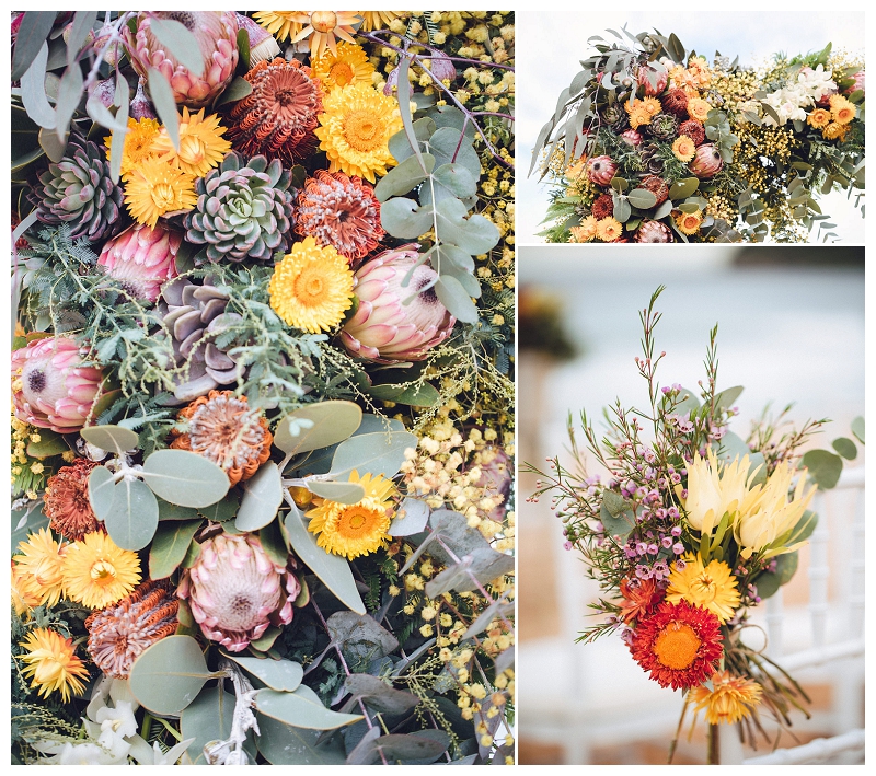 Freshly Picked Wedding Flowers