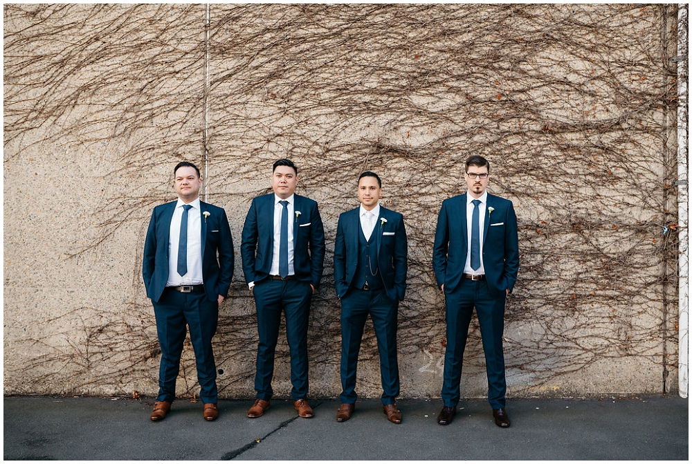 Groom and his Groomsmen