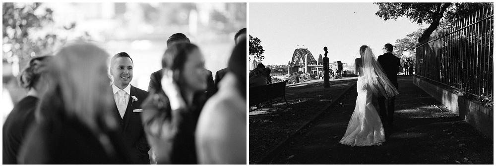 Wedding at Sydney Observatory Hill Park