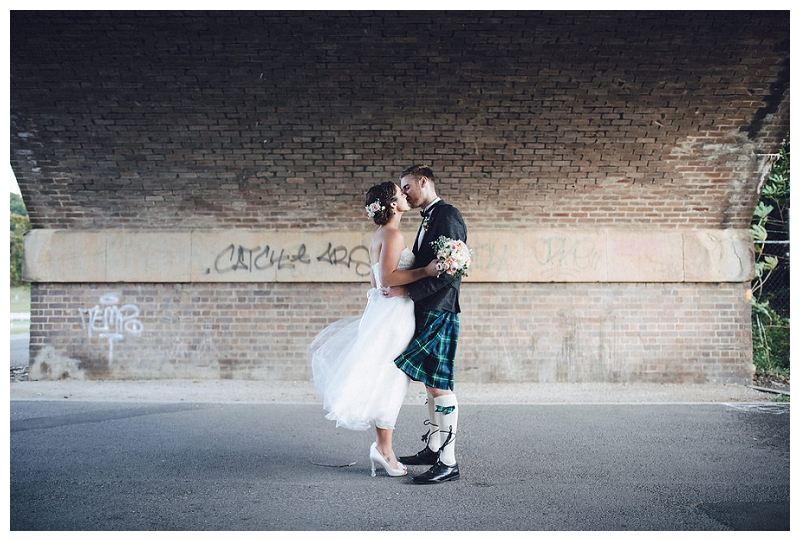 Vintage-themed Scottish Wedding