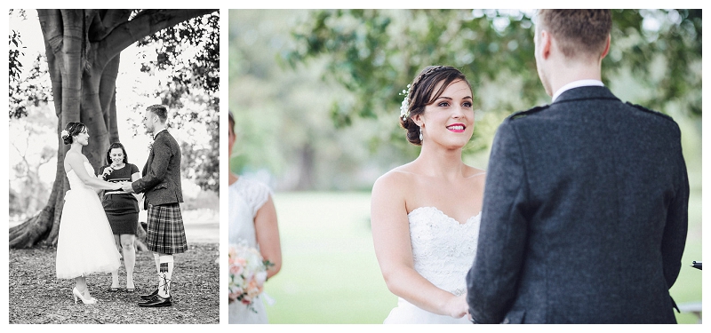 Wedding Ceremony at Jubilee Park, Glebe