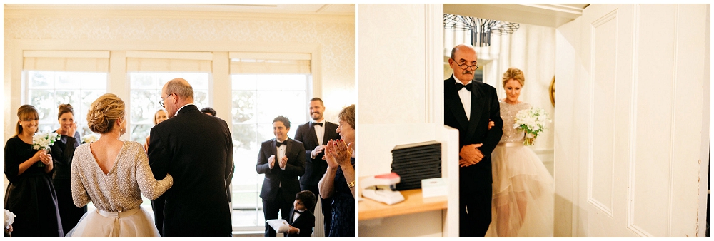 Bride with Her Dad