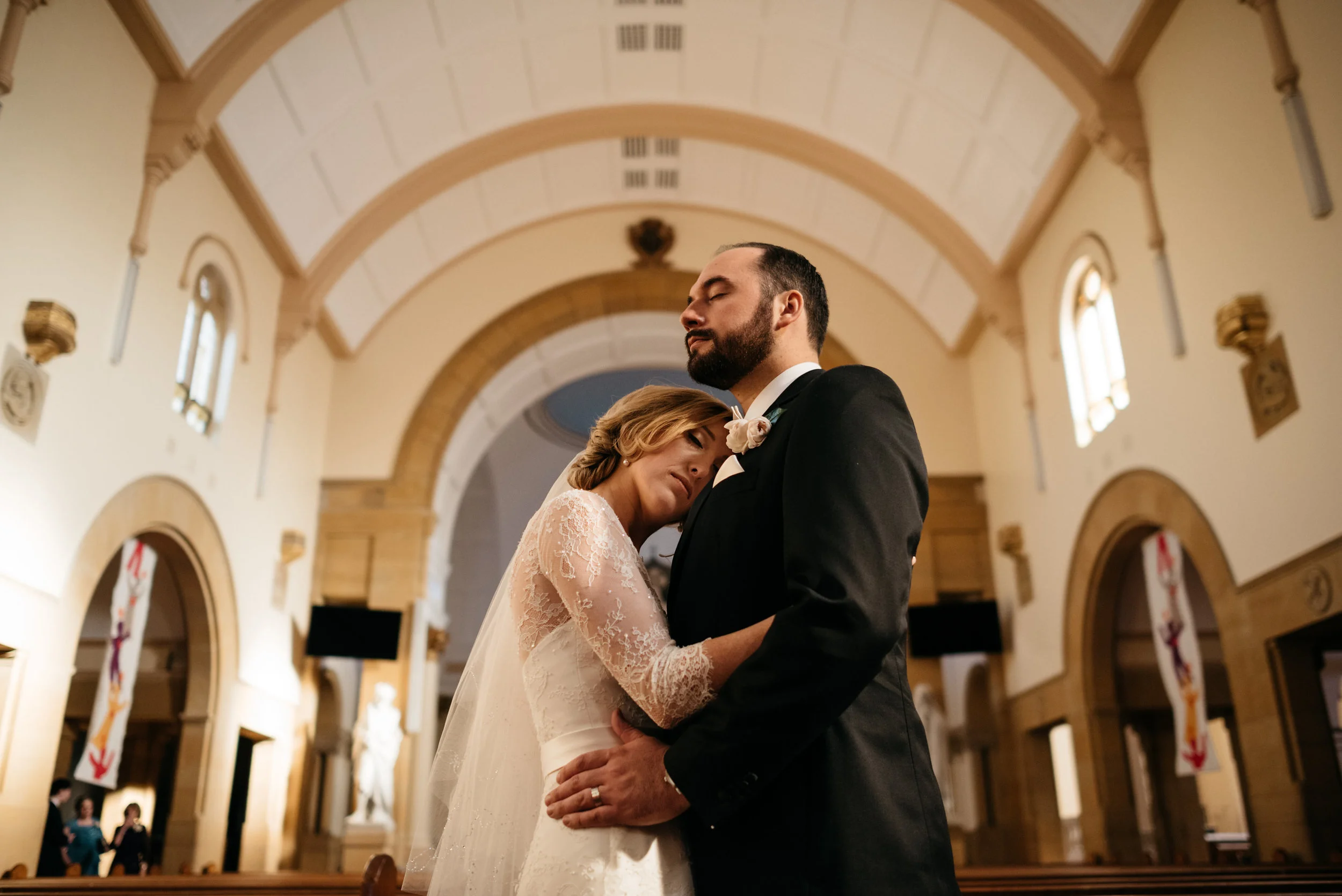 Leah + Francis' elegant wedding (with sparklers!)