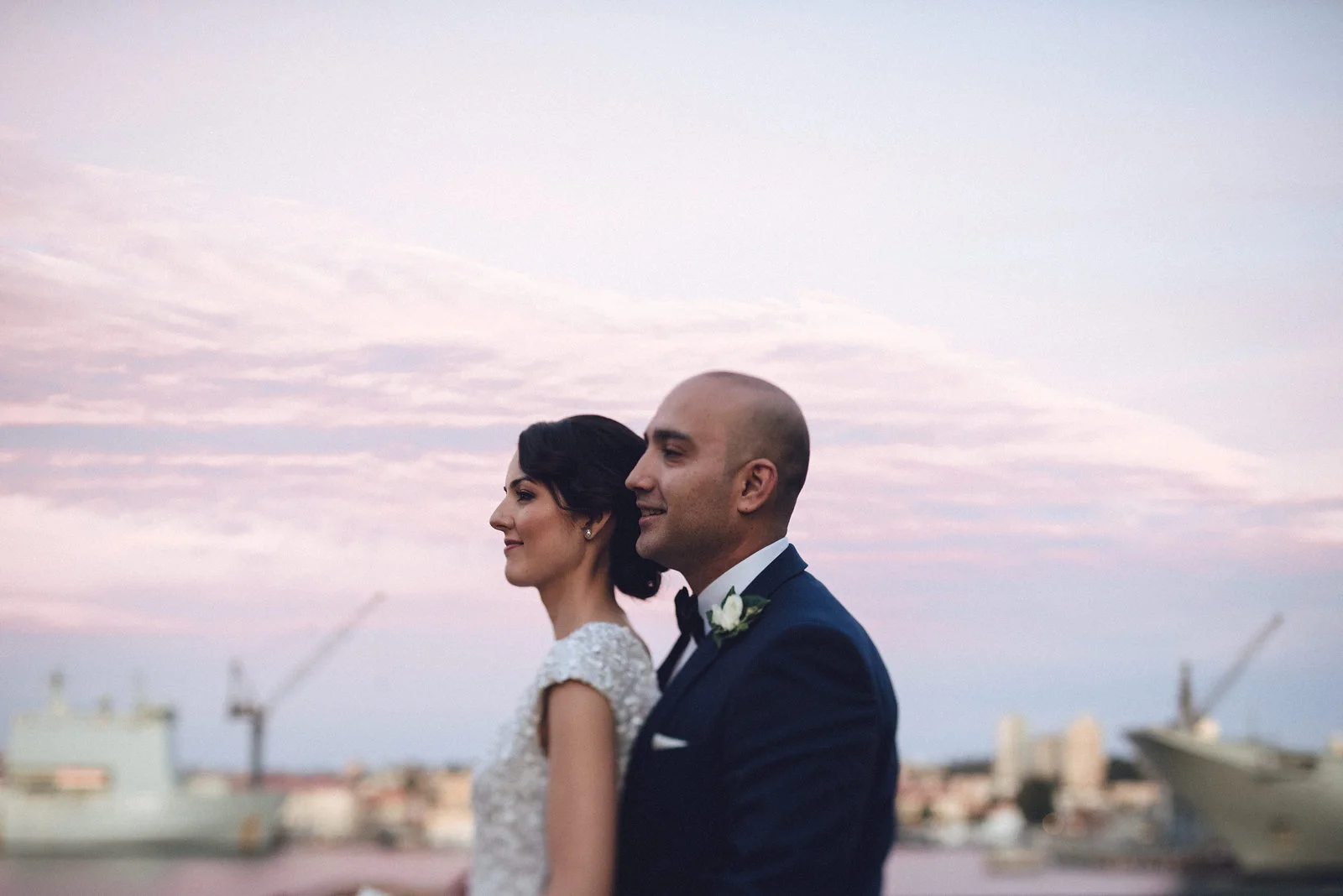 Yvonne + Jorge's low-key wedding