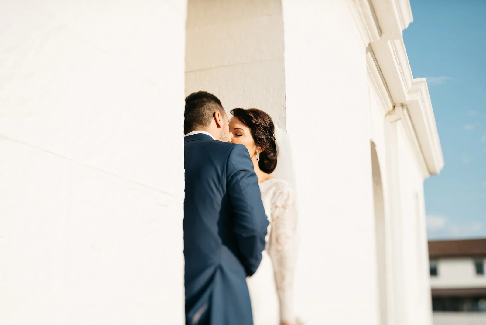 Amelia + Chris' Burgundy-themed wedding