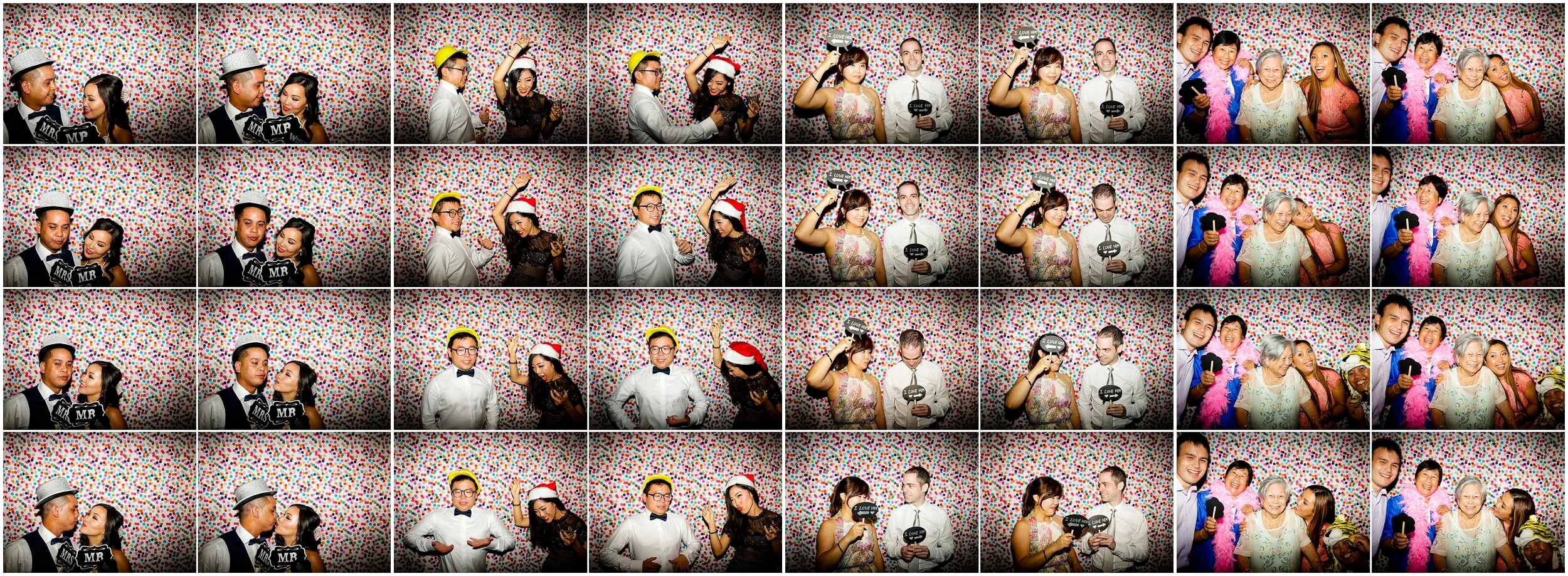 Sydney wedding photo booth 
