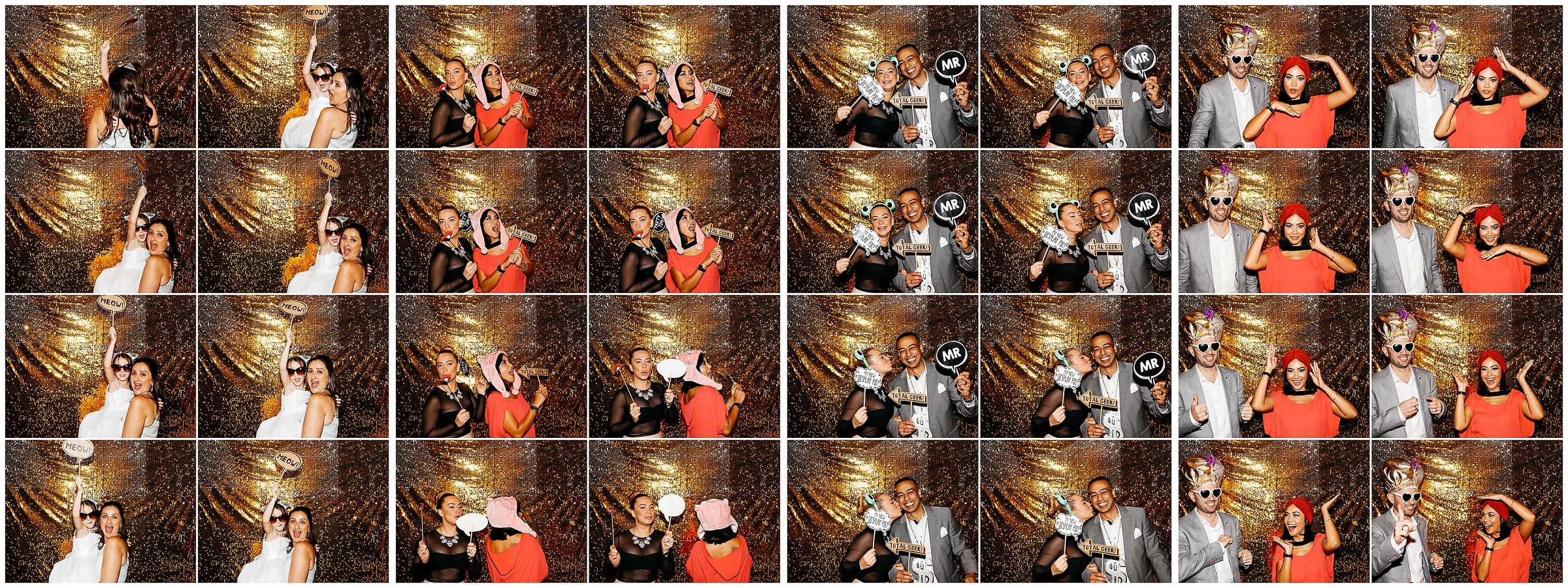 Kylie + Rob's Camden wedding photo booth