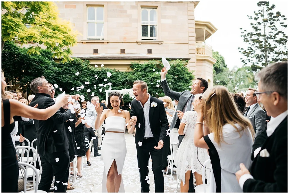 Gemma + Rowan's elegant wedding