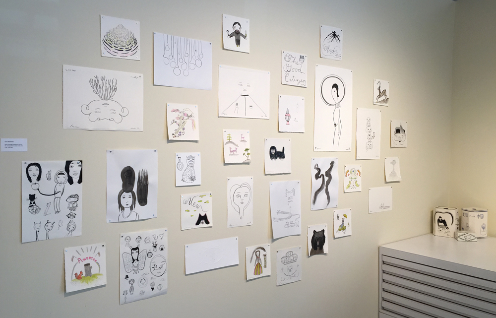 Parlor - drawing installation