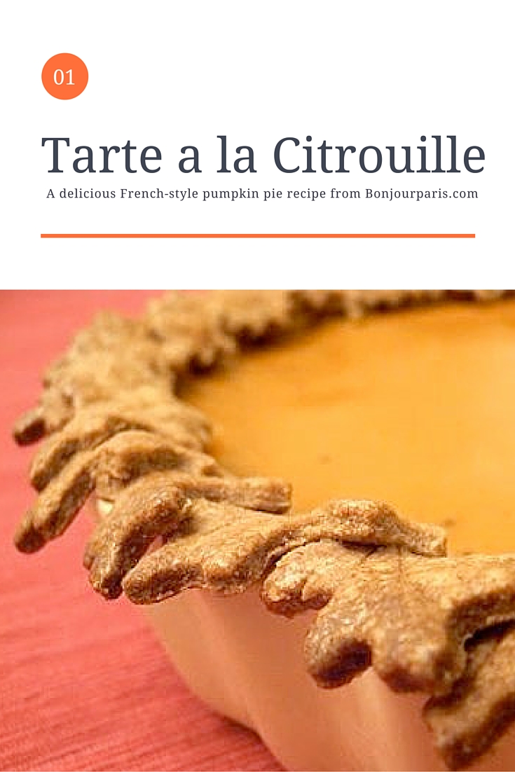 Tarte A La Citrouille - French Recipe