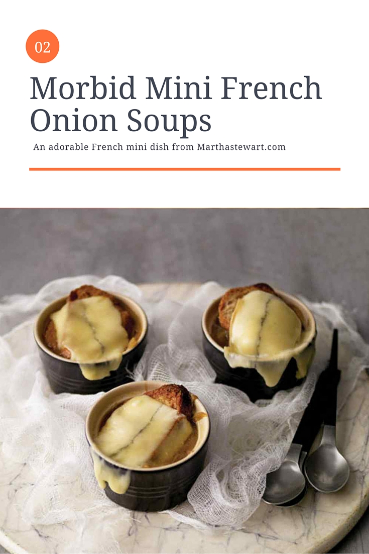 Mini French Onion Soup - Recipes