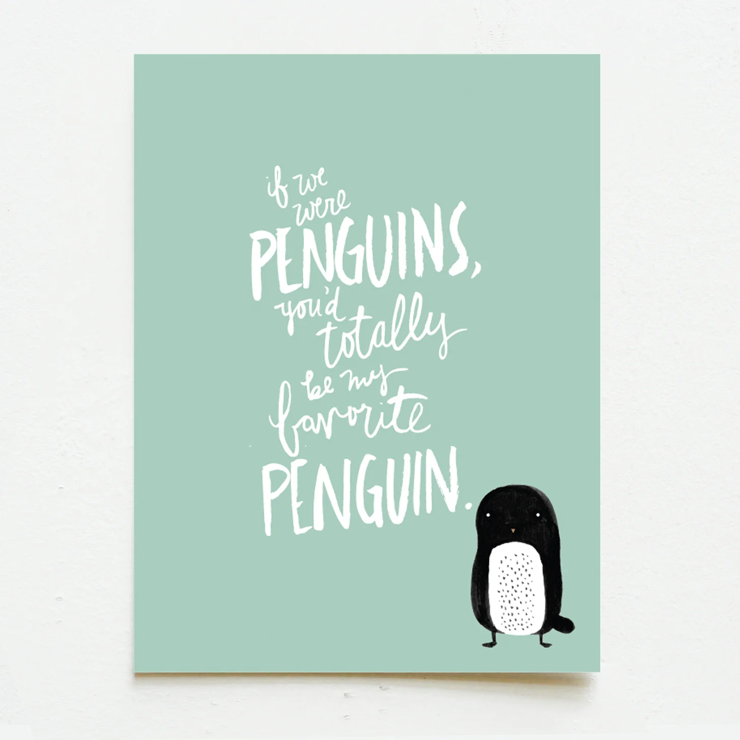 If We Were Penguins...