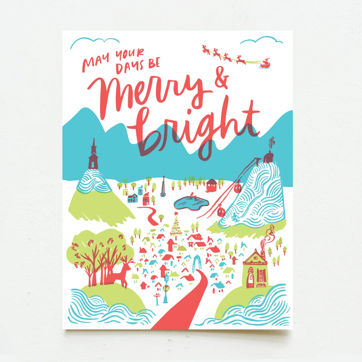 Merry + Bright Winter Village