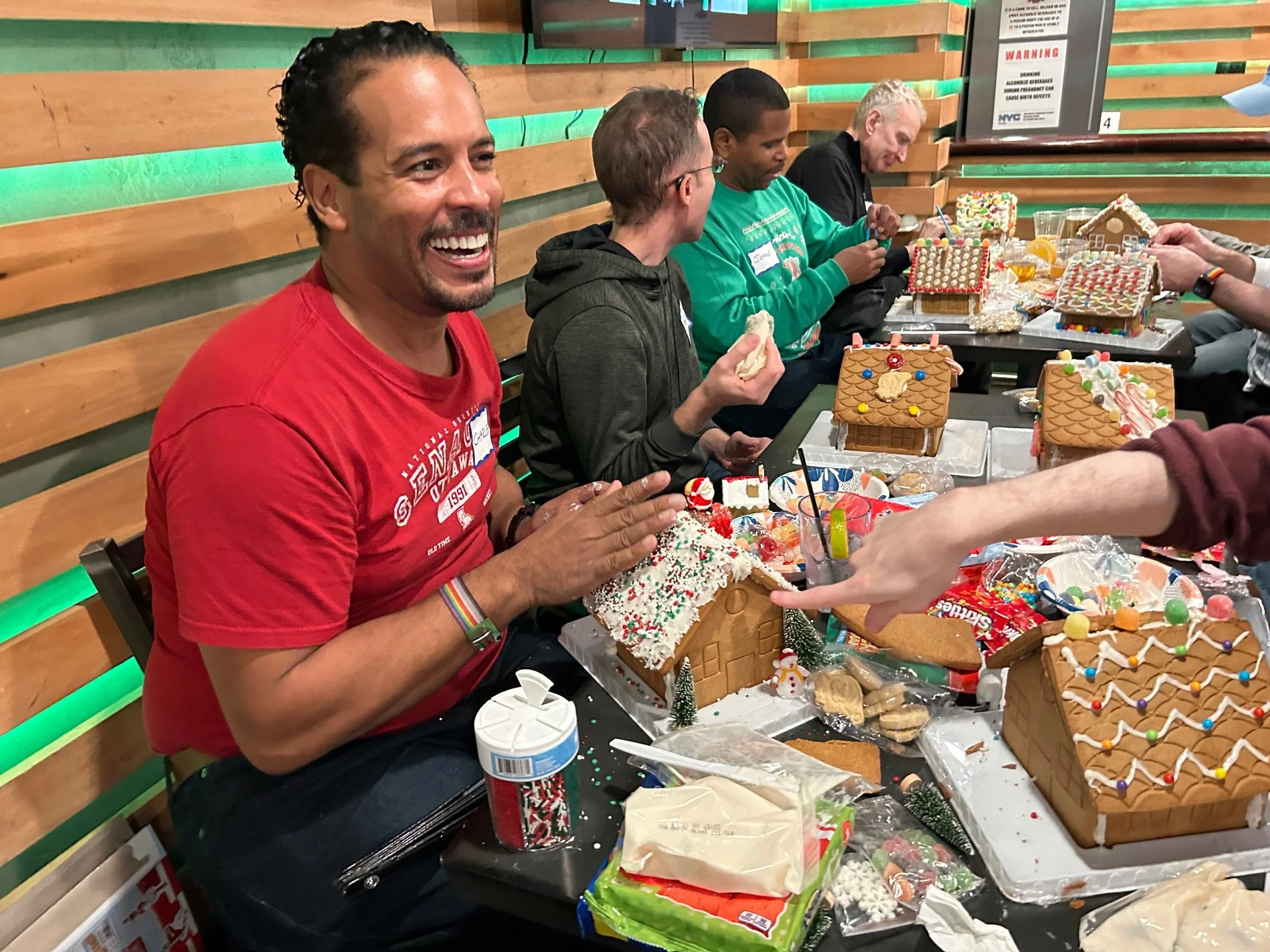 Afternoon Gay Gingerbread House Class, Party and Holiday Cartoons (for Adults Only)