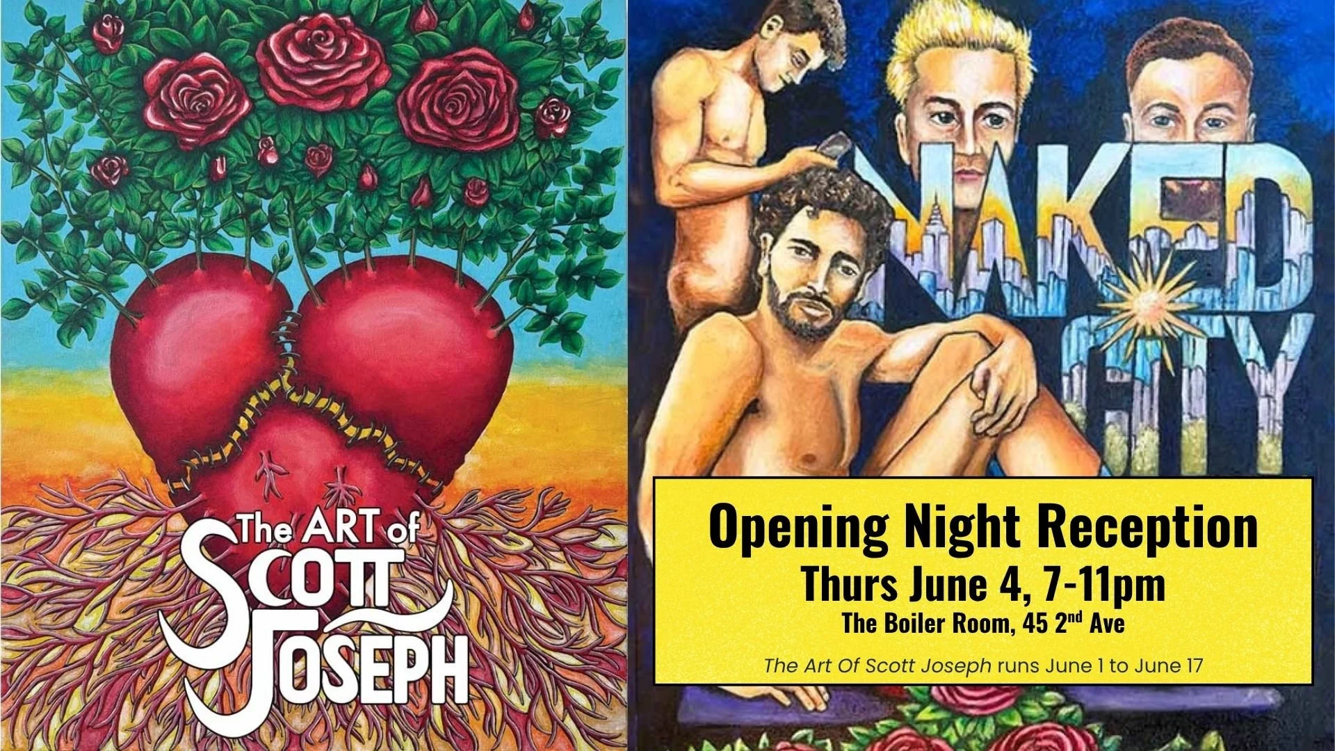 Opening Night Reception, The Art of Scott Joseph (FREE)