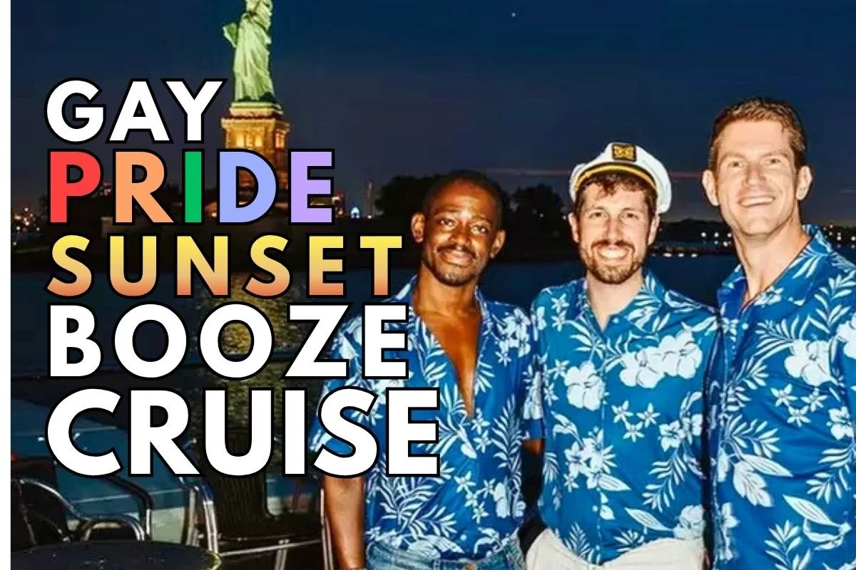 Gay Pride Sunset Booze Cruise - Thurs 6/25