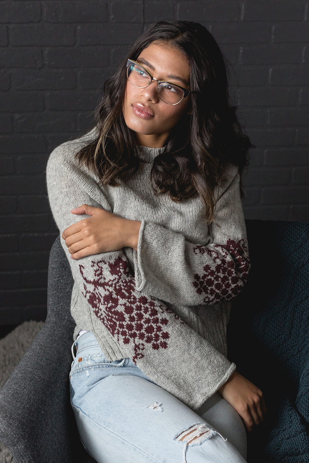 The Wine Press Pullover Interweave Knits Fall 2019