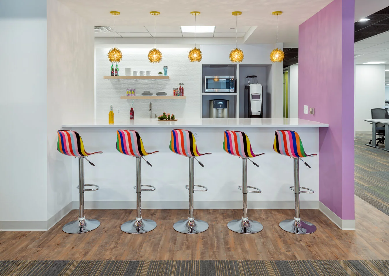Workplace Break rooms and Kitchenettes — McMahon Architects