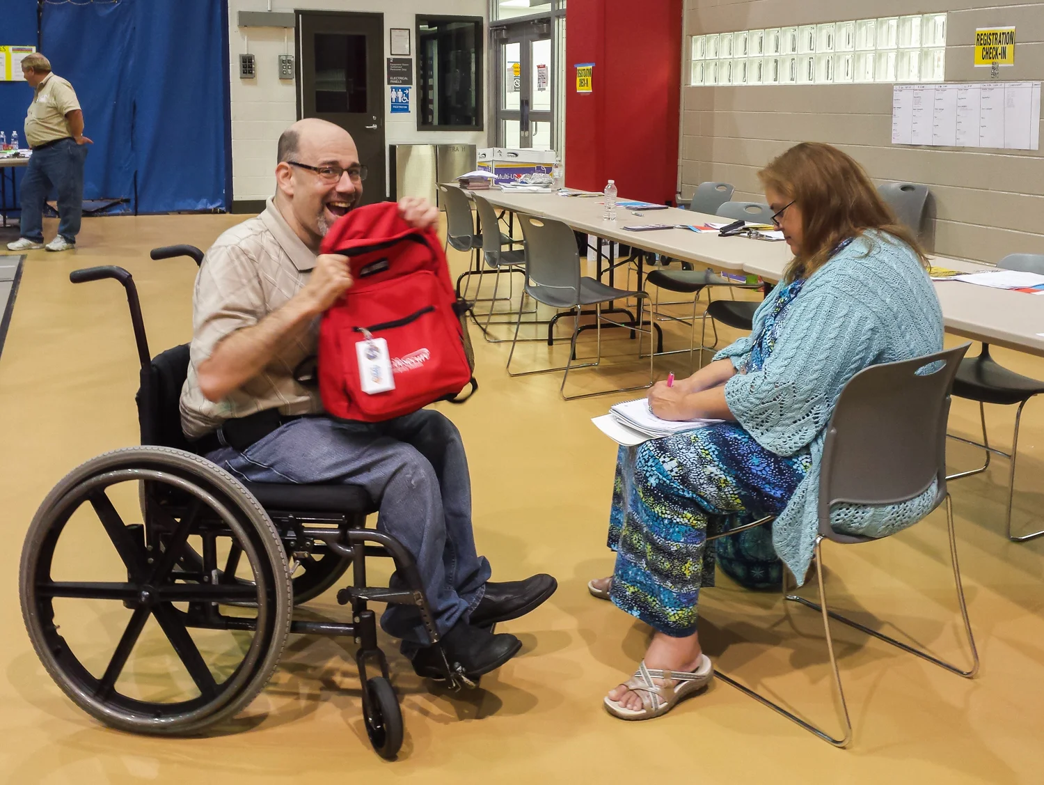 Emergency Preparedness Overnight Exercise for People with Disabilities