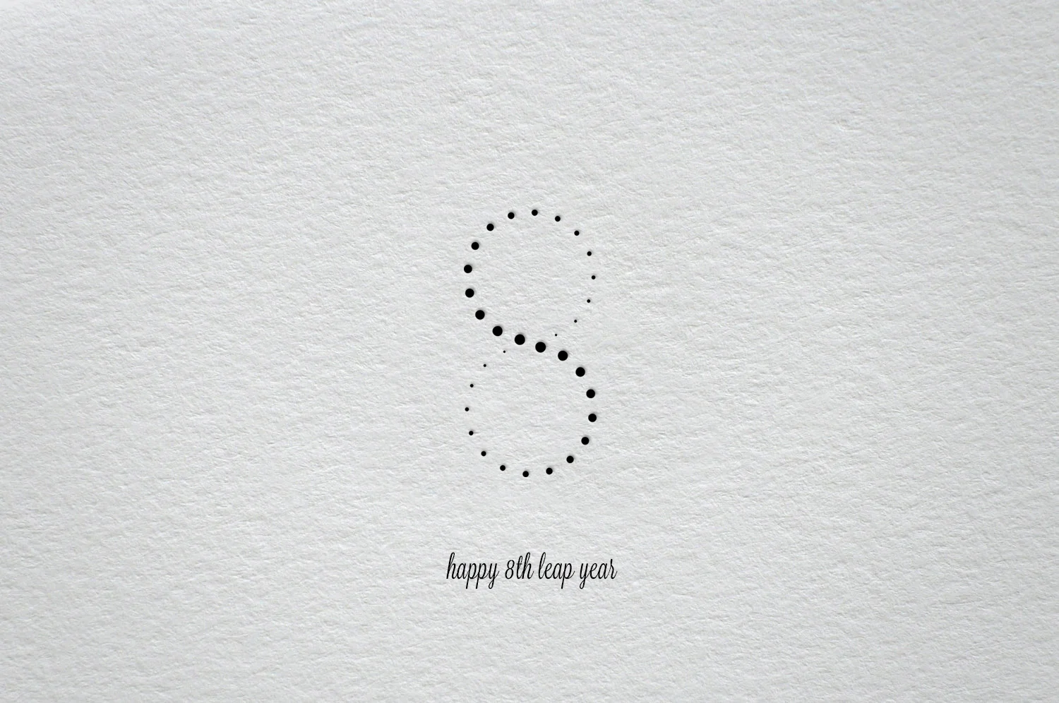 happy 8th leap year birthday