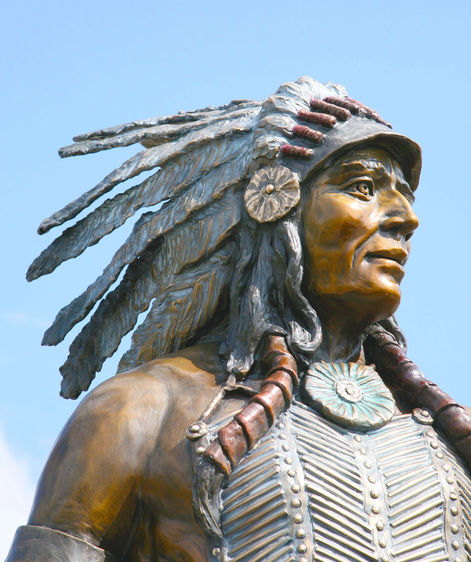 The Warrior, 120% life-size, price: $60,000.