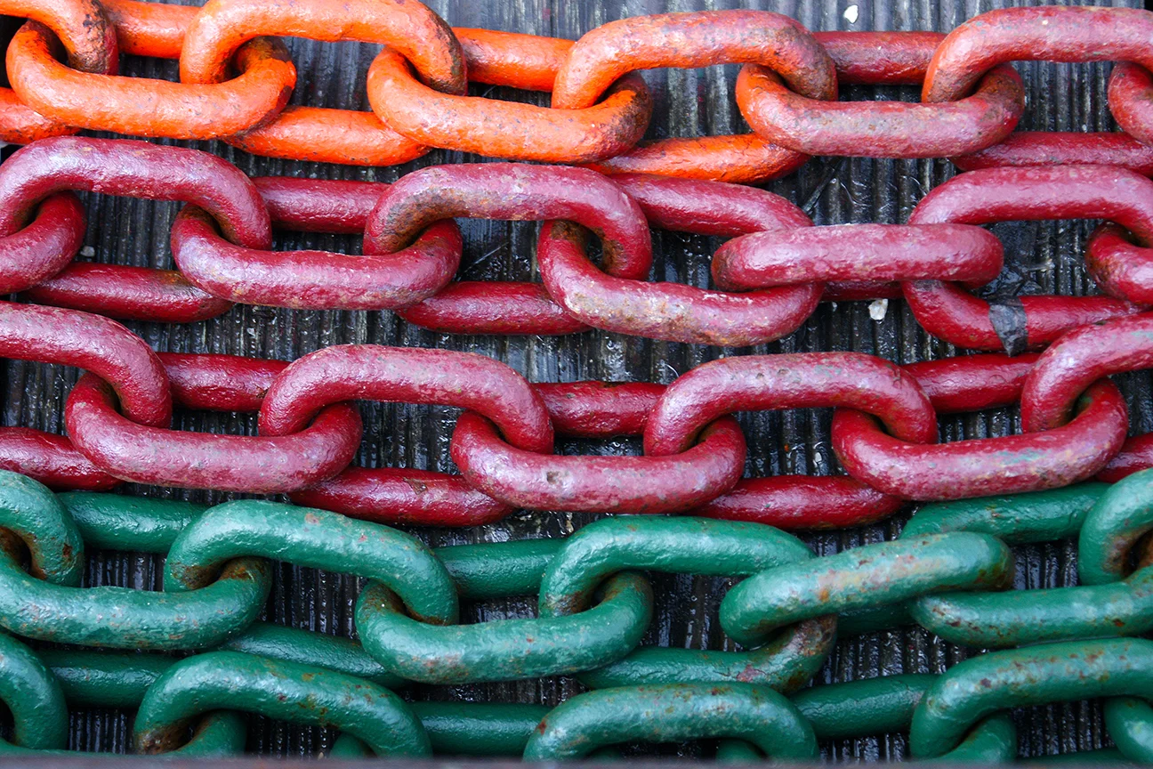 "Chain, chain, chain"