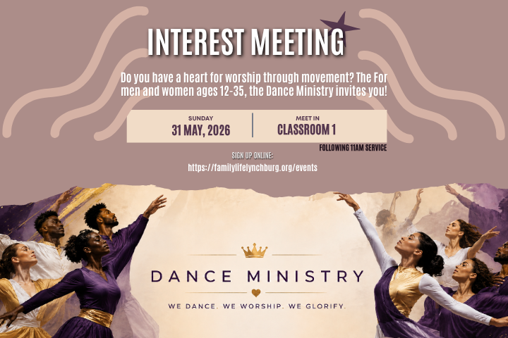 Dance Ministry Interest Meeting