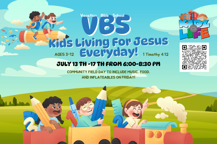 VBS 2026 - Kidz Life Vacation Bible School