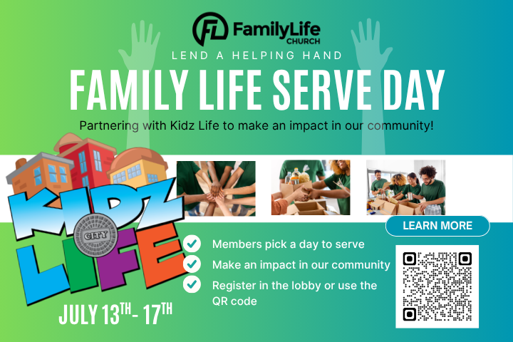 Family Life Serve Day