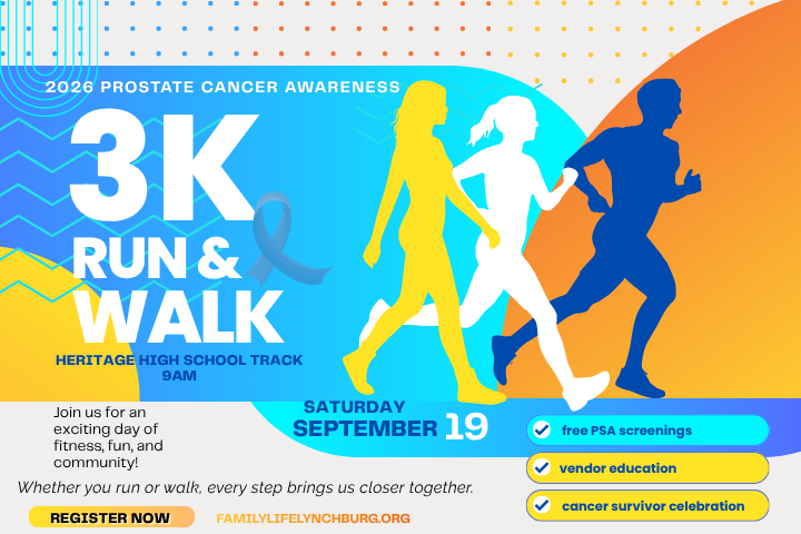 2026 Prostate Cancer Awareness 3K Run/Walk
