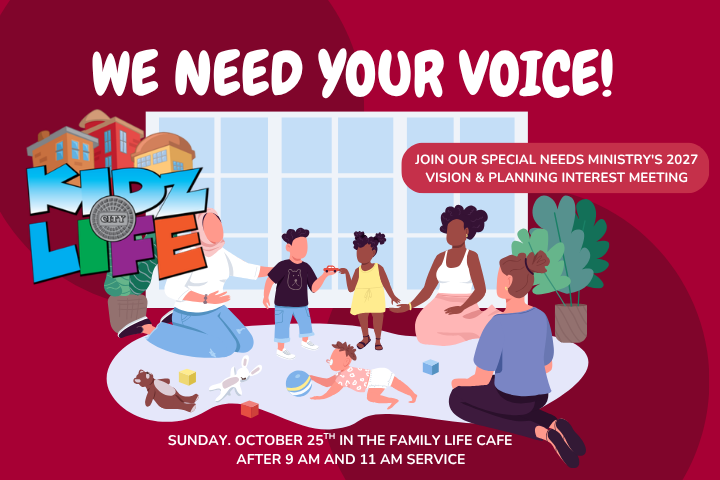Special Needs Ministry Interest Meeting