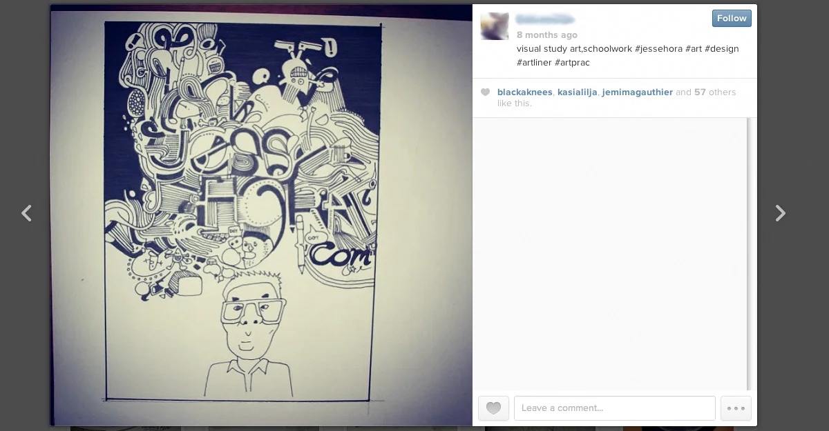  Lettering of my name even, sheesh! 