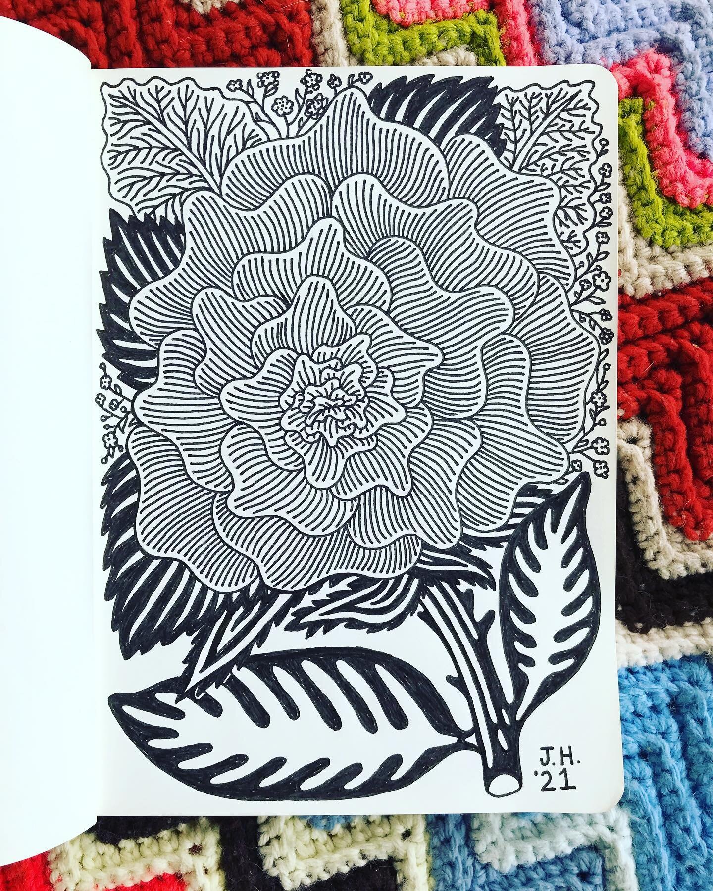 The third drawing I did over our little Saugatuck get-a-way the past week. Great to spend time in the big lake water with my crew and having hammock drawing hangs (new family tradition:). All of that, with blueberry picking and good sandwiches from @