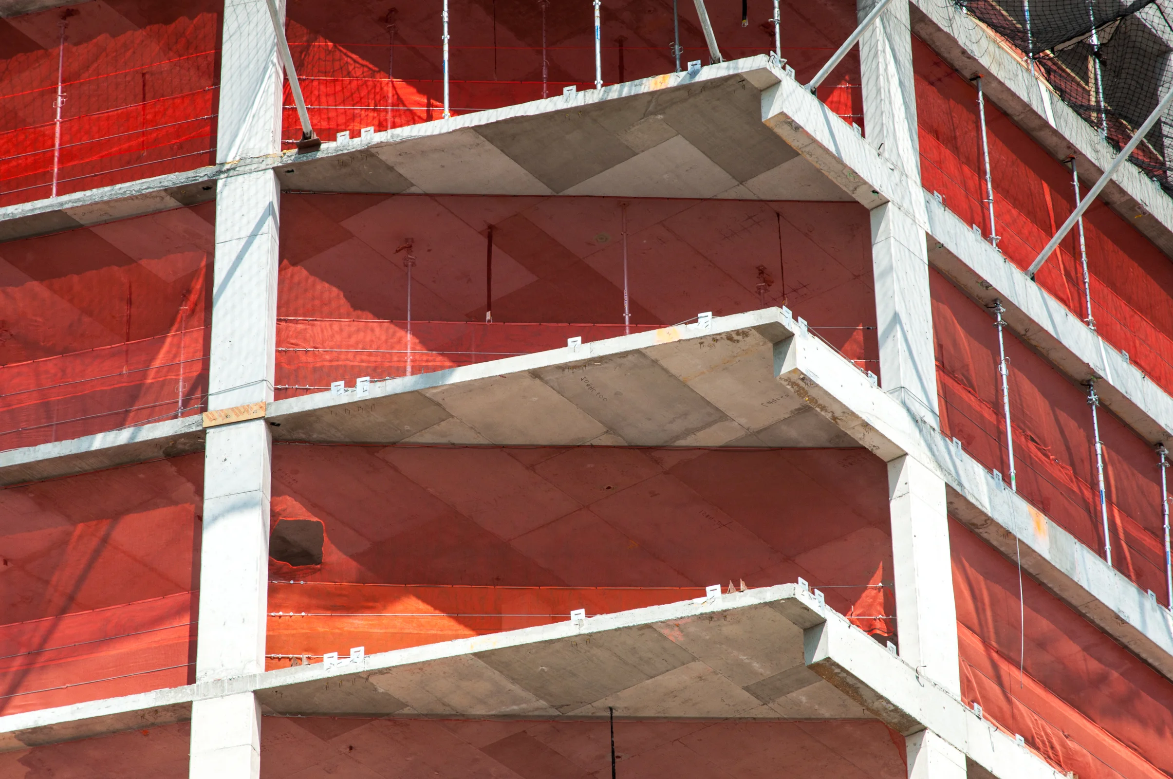 Tower corner detail.