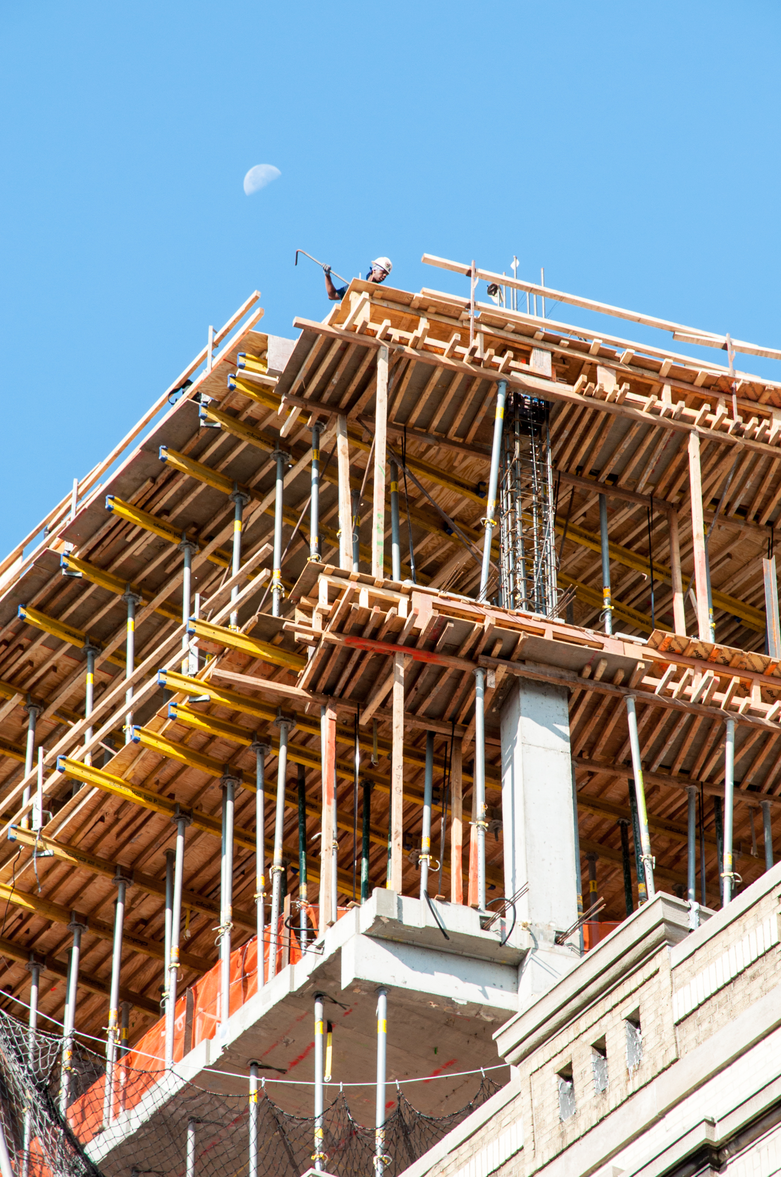 Detail of the northeast corner. 