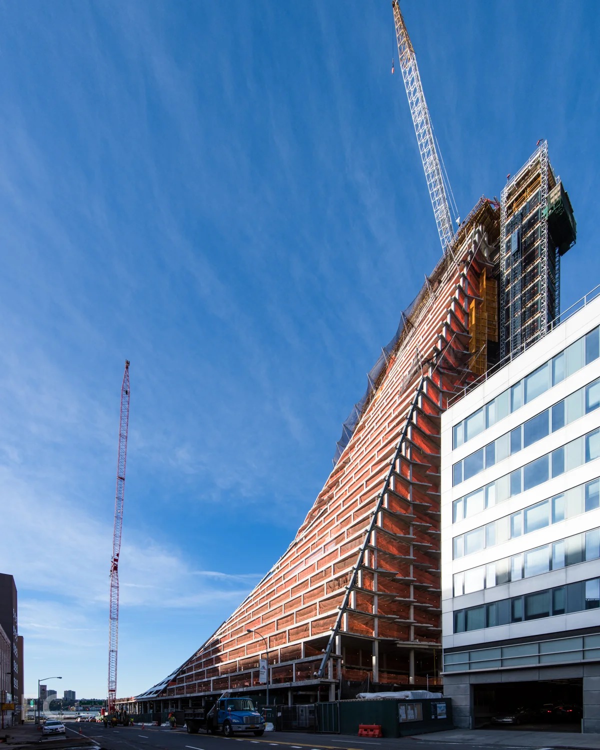 The southeast corner from West 57th Street.