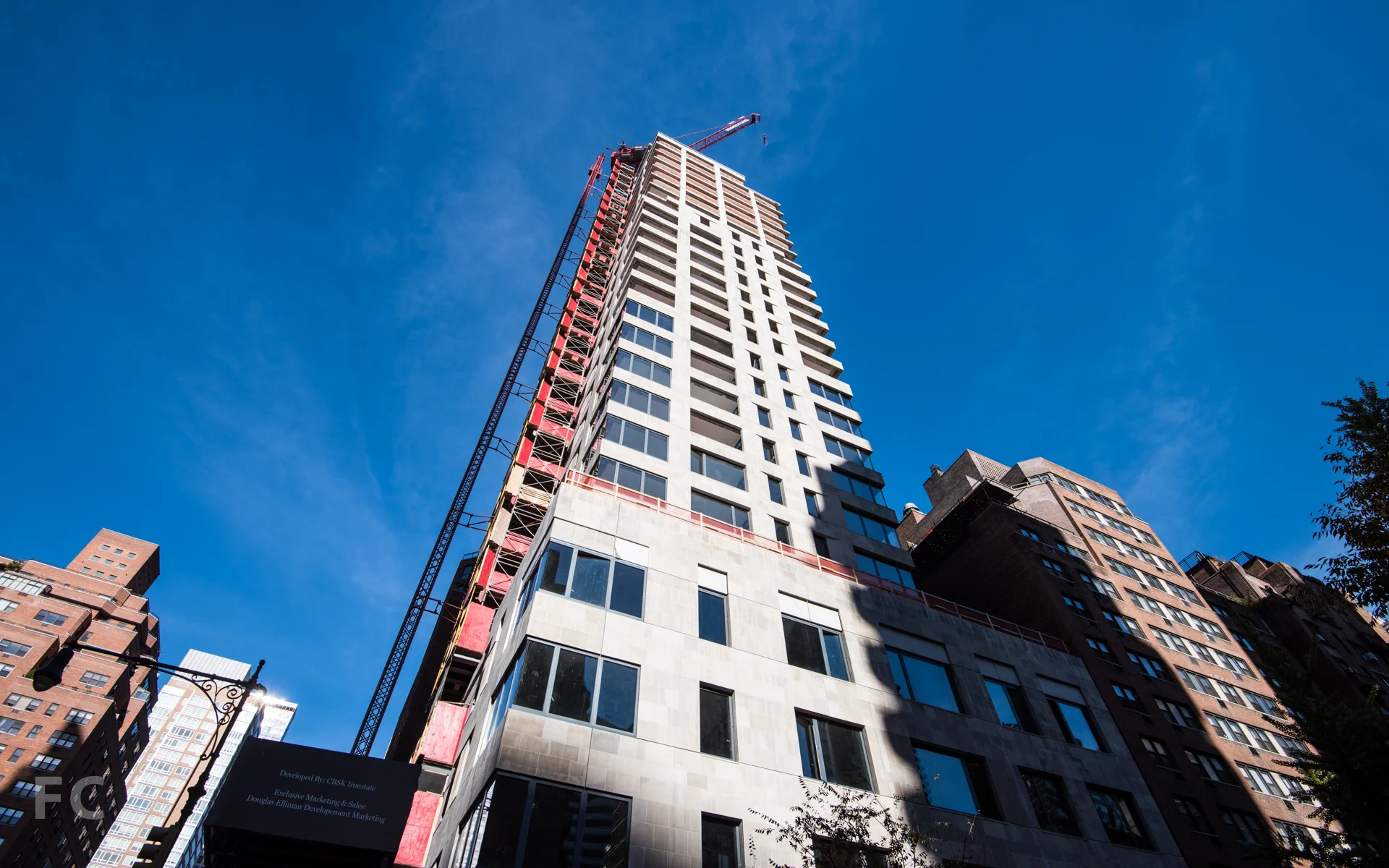 South façade from East 50th Street.