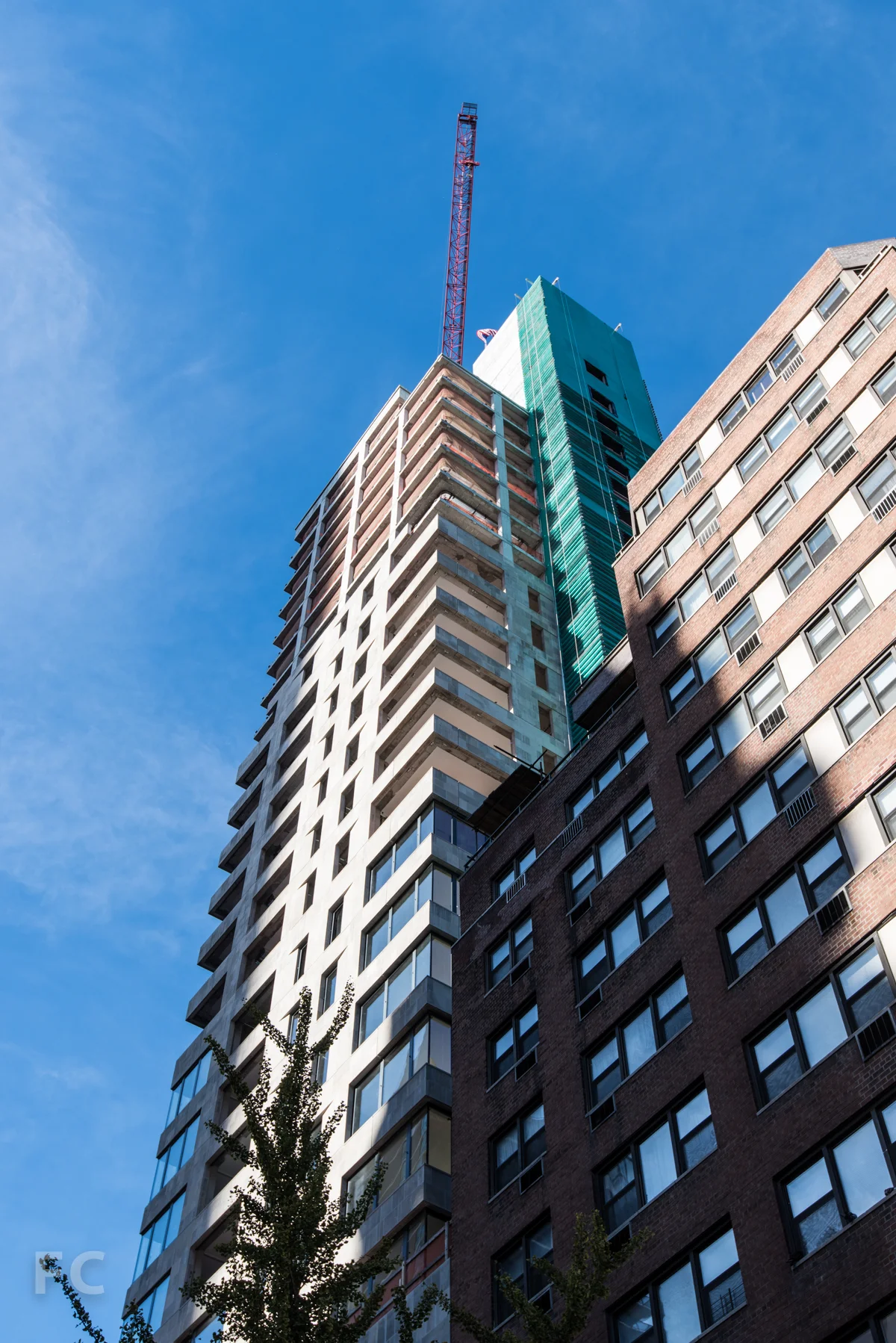 Southeast corner from East 50th Street.