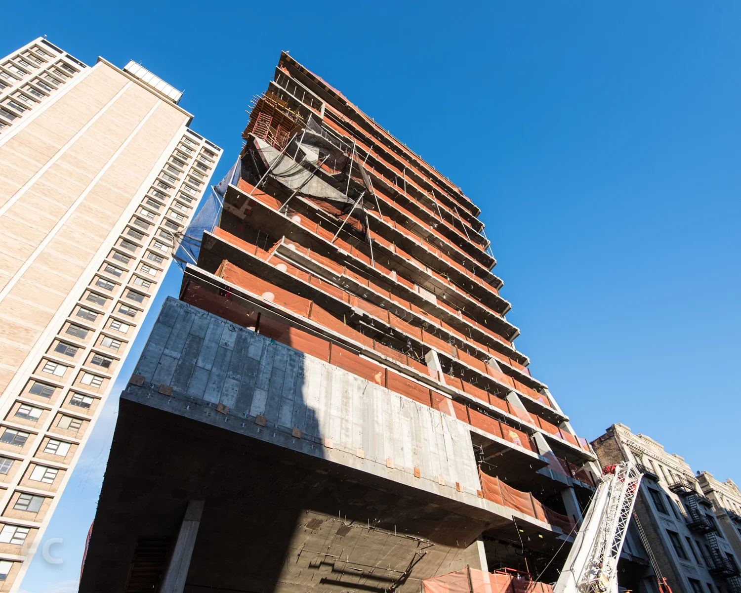 East façade from West 171st Street.