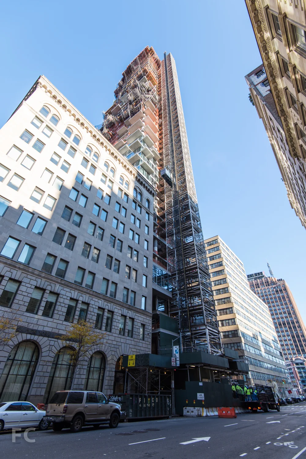 Southeast corner from Church Street.